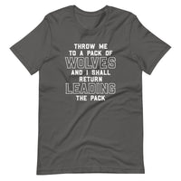 Mike Sorrentino Throw Me To The Wolves Shirt