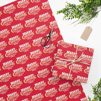 Merry Christmas You Dirty Little Hamster Wrapping Paper
