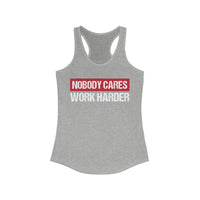 Mike Sorrentino Nobody Cares Womens Tank