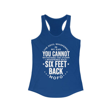 Mike Sorrentino Six Feet Back Womens Tank