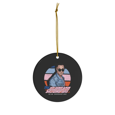 The Situation Illustration Ceramic Ornament