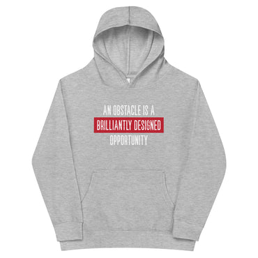 Mike Sorrentino Obstacles Opportunity Kids Hoodie