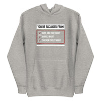 Mike Sorrentino Excluded From Dinner Hoodie