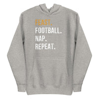 Mike Sorrentino Thanksgiving Feast Football Nap Hoodie