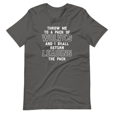 Mike Sorrentino Throw Me To The Wolves Shirt
