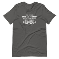 Mike Sorrentino Die a Hero Mens Shirt