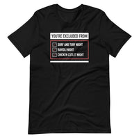 Mike Sorrentino Excluded From Dinner Shirt