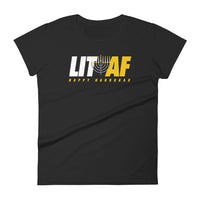 Mike Sorrentino Lit AF Hanukkah Womens Shirt