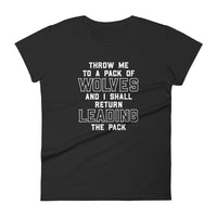 Mike Sorrentino Throw Me To The Wolves Womens Shirt