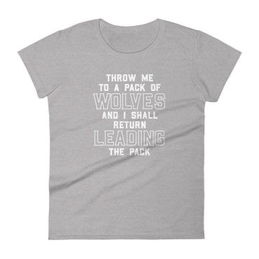 Mike Sorrentino Throw Me To The Wolves Womens Shirt