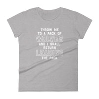 Mike Sorrentino Throw Me To The Wolves Womens Shirt