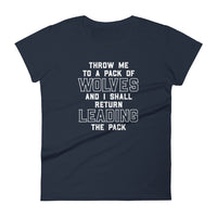 Mike Sorrentino Throw Me To The Wolves Womens Shirt