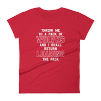 Mike Sorrentino Throw Me To The Wolves Womens Shirt