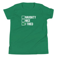 Mike Sorrentino I Tried Kids Shirt