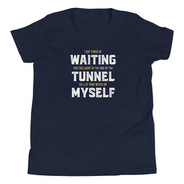 Mike Sorrentino Light At The End Of The Tunnel Kids Shirt