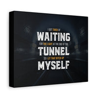 Light at the End of the Tunnel Canvas Wall Art
