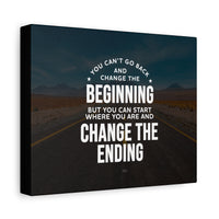 Change the Ending Canvas Wall Art
