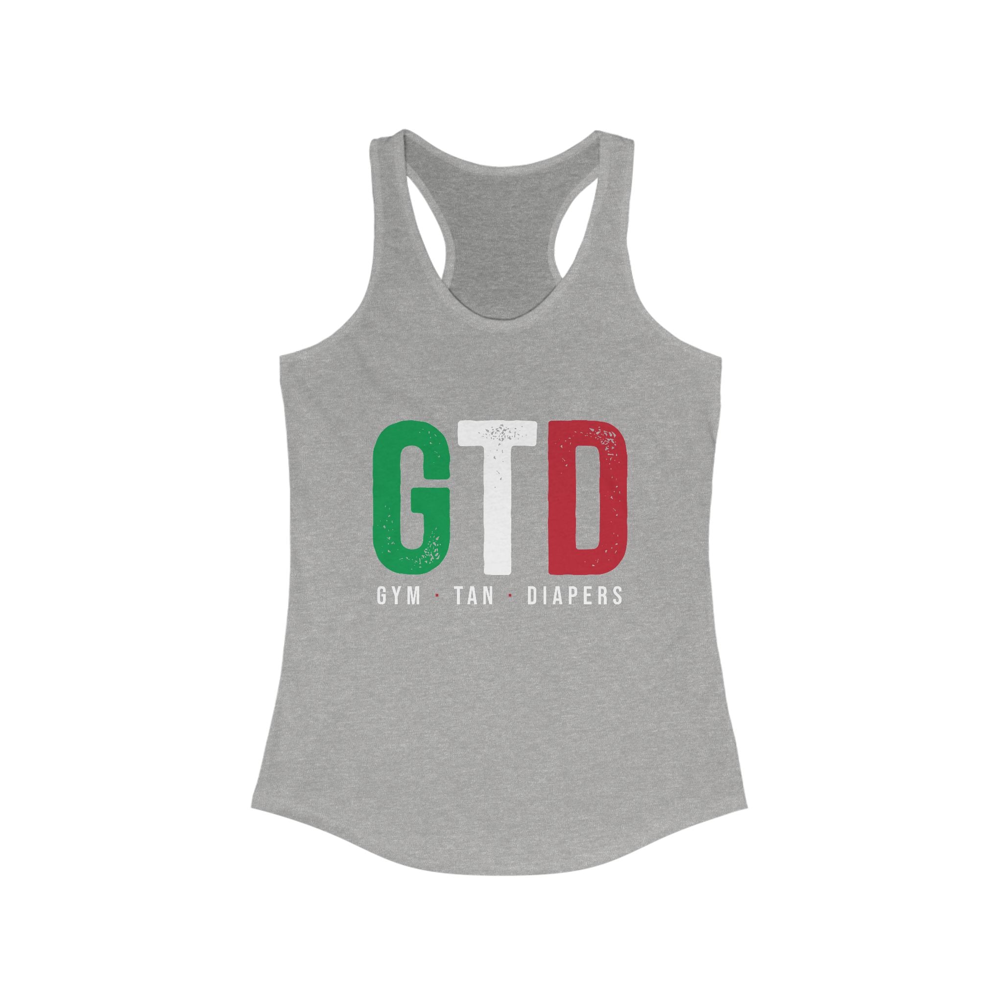 Gym Tan Diapers Womens Tank