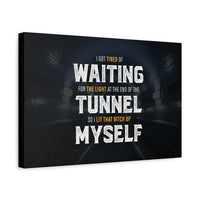 Light at the End of the Tunnel Canvas Wall Art