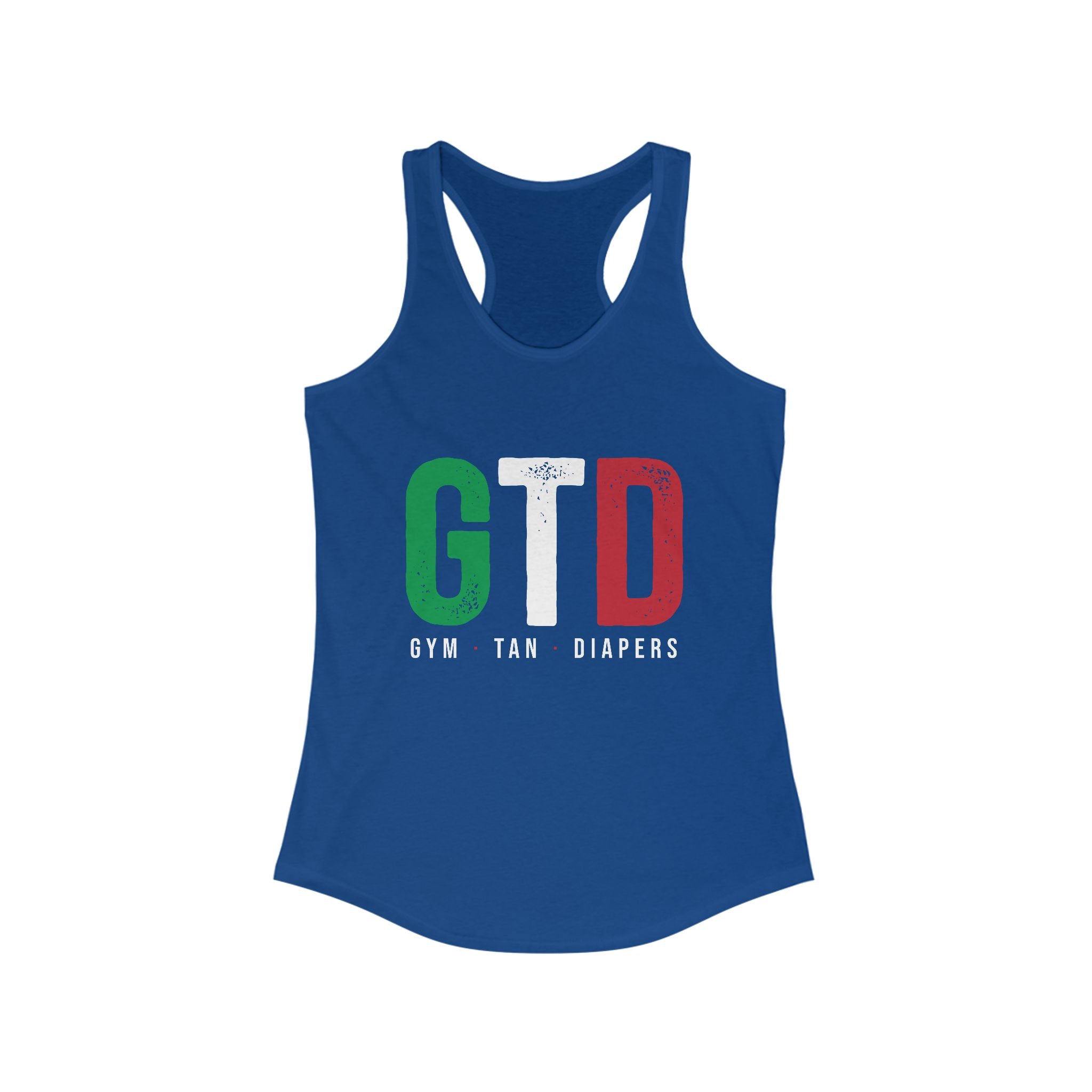 Gym Tan Diapers Womens Tank