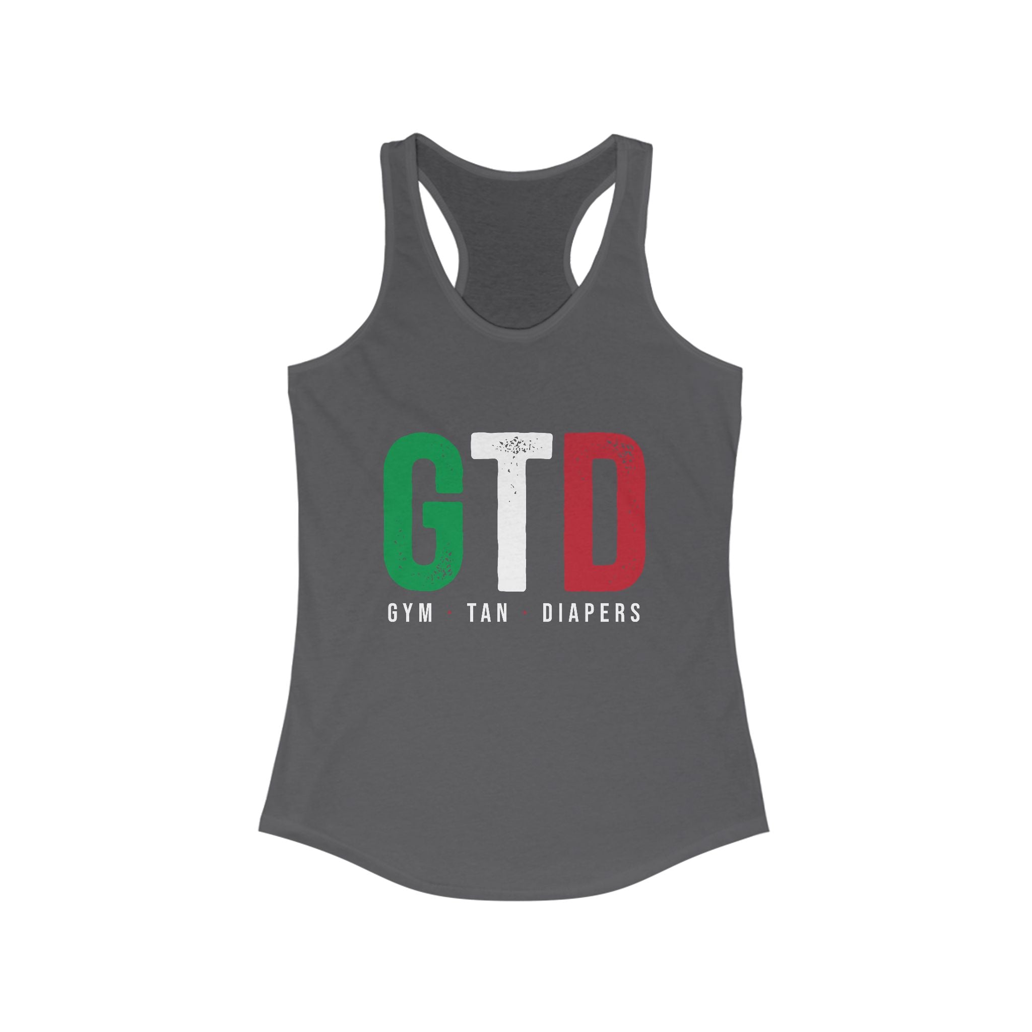 Gym Tan Diapers Womens Tank