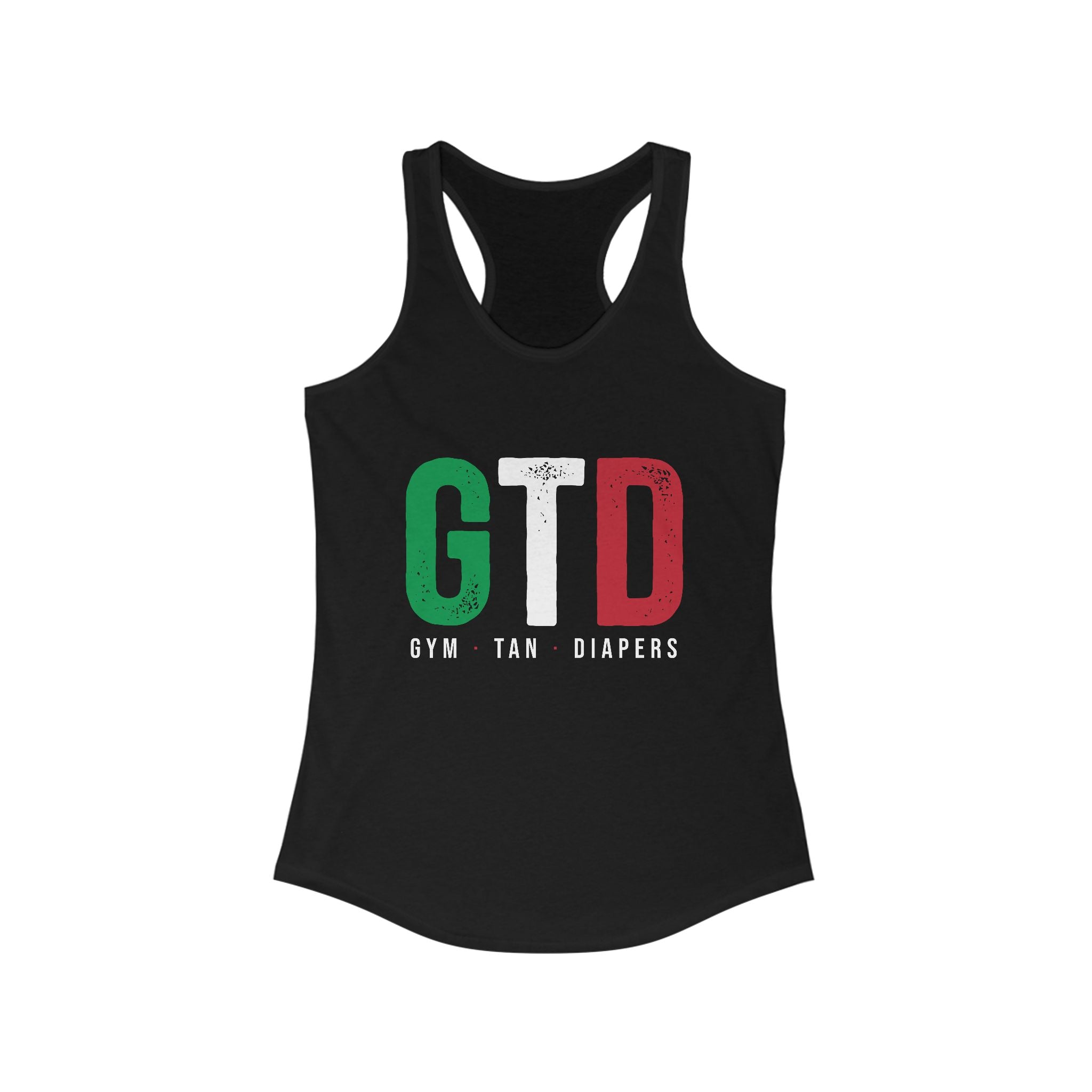 Gym Tan Diapers Womens Tank
