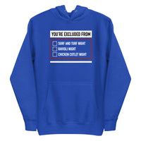 Mike Sorrentino Excluded From Dinner Hoodie