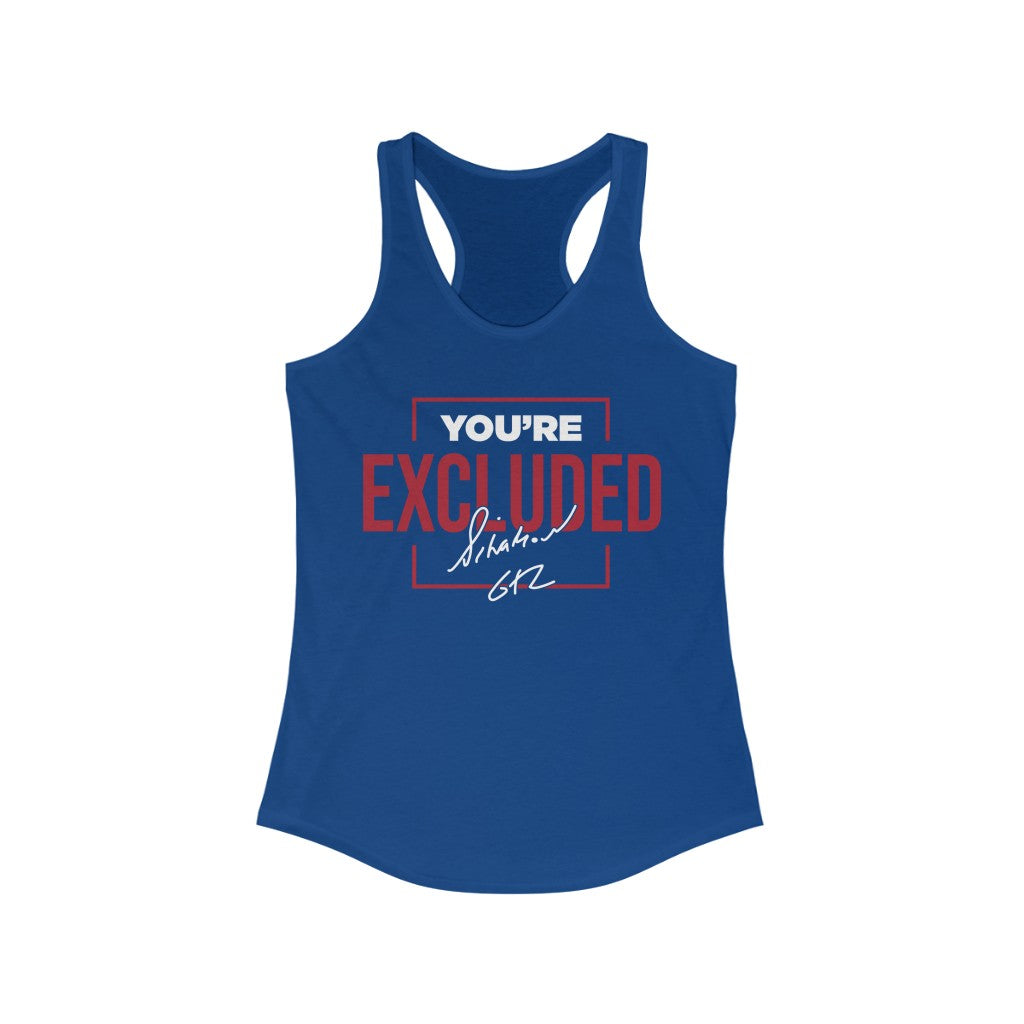 Mike Sorrentino You're Excluded Womens Tank