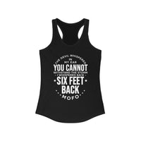 Mike Sorrentino Six Feet Back Womens Tank
