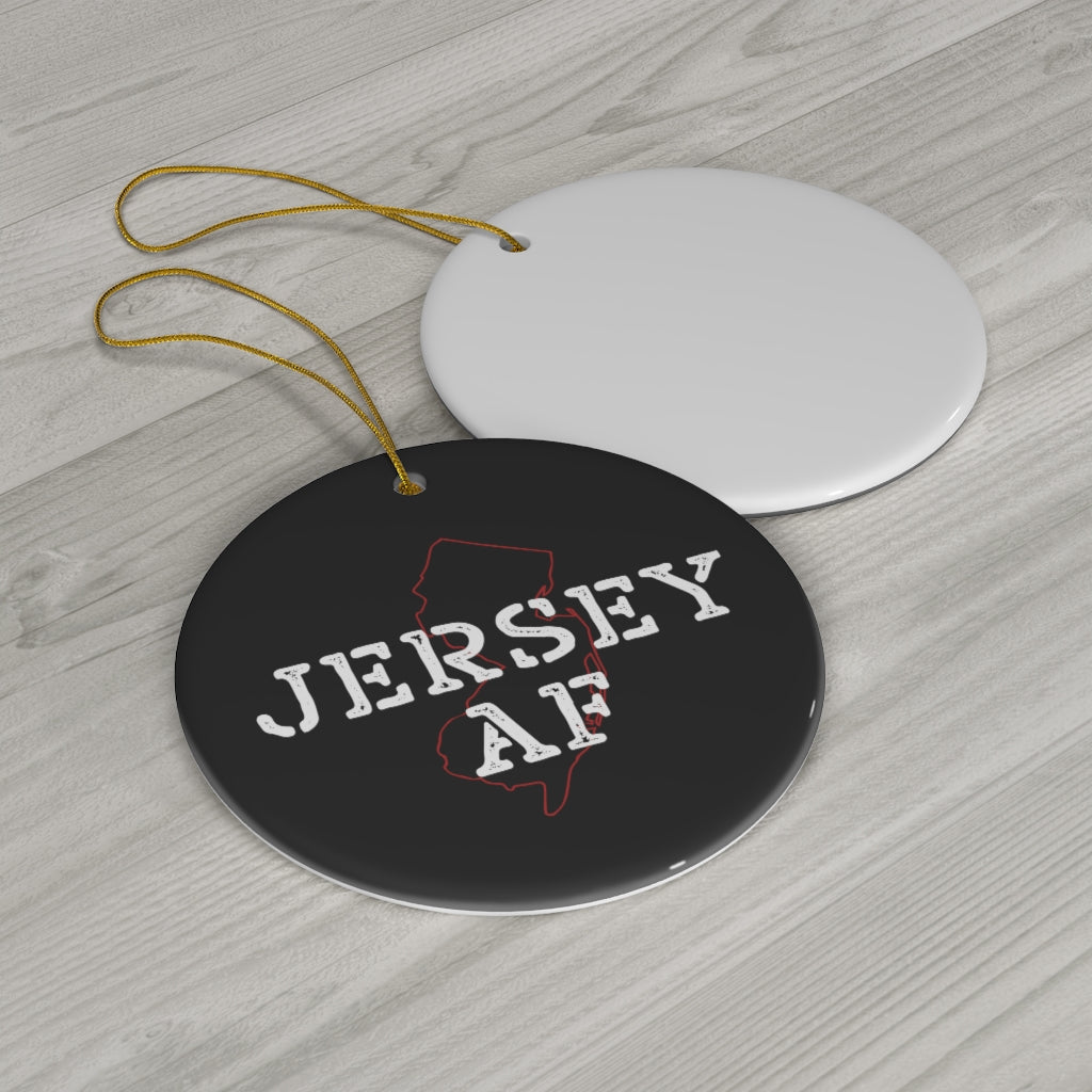 Jersey AF Ceramic Ornament