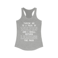 Mike Sorrentino Throw Me to the Wolves Womens Tank