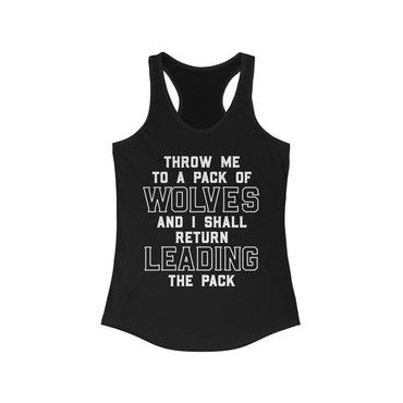 Mike Sorrentino Throw Me to the Wolves Womens Tank
