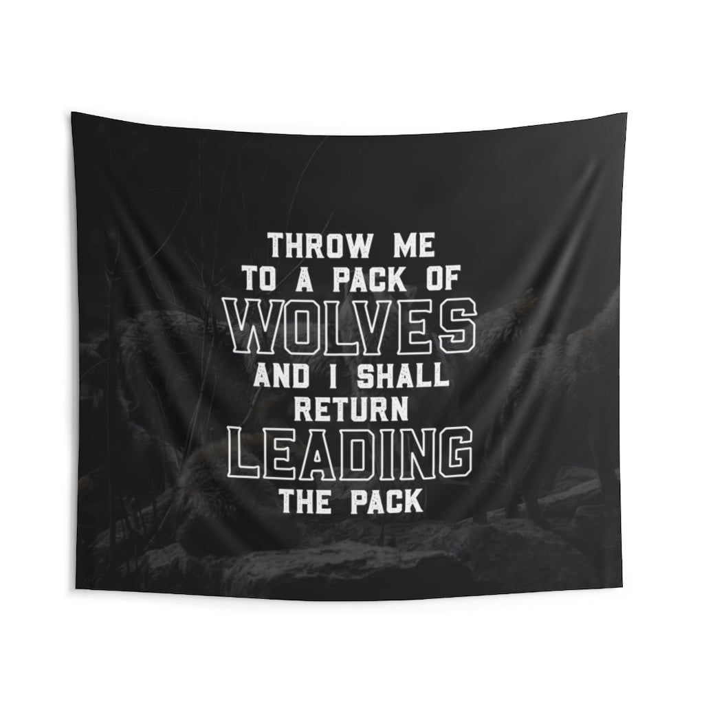 Pack of Wolves Wall Tapestry