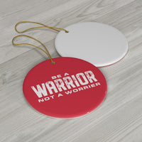 Warrior Ceramic Ornament