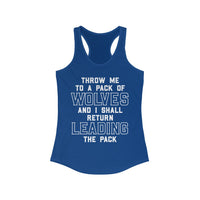Mike Sorrentino Throw Me to the Wolves Womens Tank