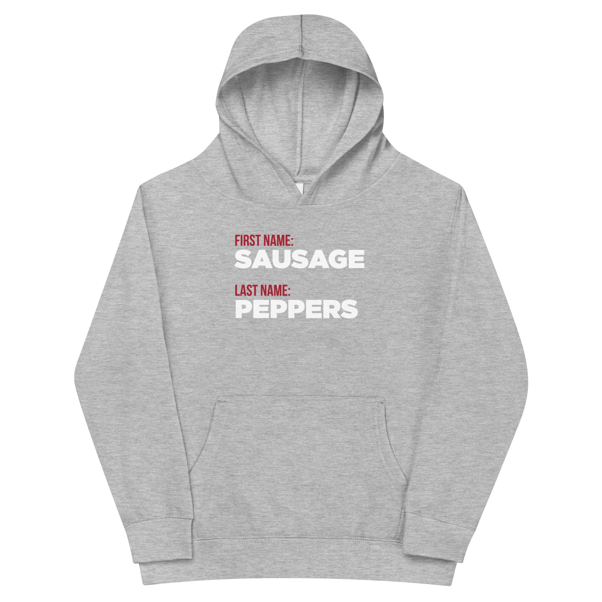 Mike Sorrentino Sausage And Peppers Kids Hoodie