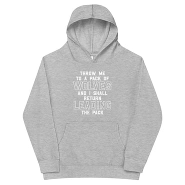 Mike Sorrentino Throw Me To The Wolves Kids Hoodie