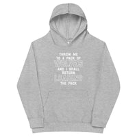 Mike Sorrentino Throw Me To The Wolves Kids Hoodie