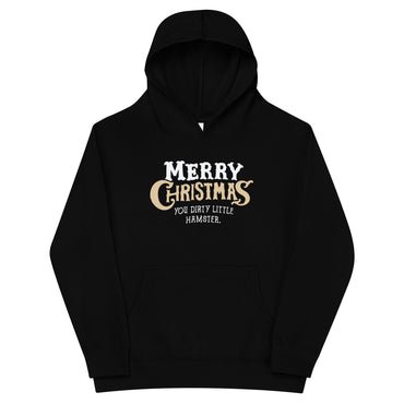 Mike Sorrentino Merry Christmas You Dirty Little Hamster Kids Hoodie