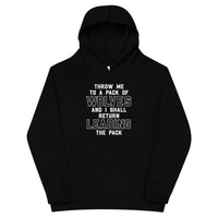 Mike Sorrentino Throw Me To The Wolves Kids Hoodie