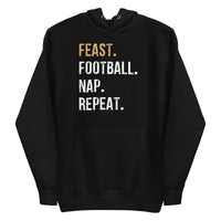 Mike Sorrentino Thanksgiving Feast Football Nap Hoodie