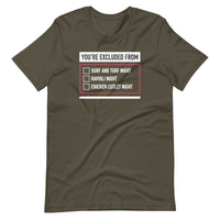 Mike Sorrentino Excluded From Dinner Shirt