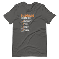 Mike Sorrentino Thanksgiving Checklist Shirt