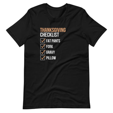 Mike Sorrentino Thanksgiving Checklist Shirt