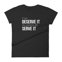 Mike Sorrentino Deserve It Womens Shirt