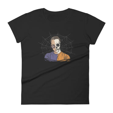 Mike Sorrentino Halloween Sitch Skull Womens Shirt