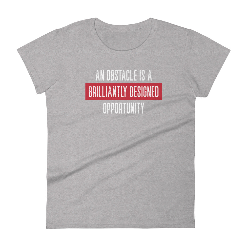 Mike Sorrentino Obstacles Opportunity Womens Shirt