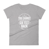 Mike Sorrentino Six Feet Back Womens Shirt