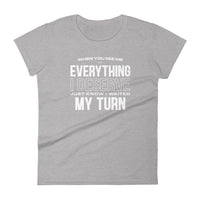 Mike Sorrentino Waited My Turn Womens Shirt