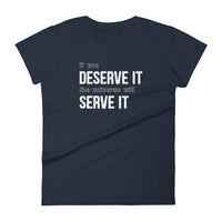 Mike Sorrentino Deserve It Womens Shirt